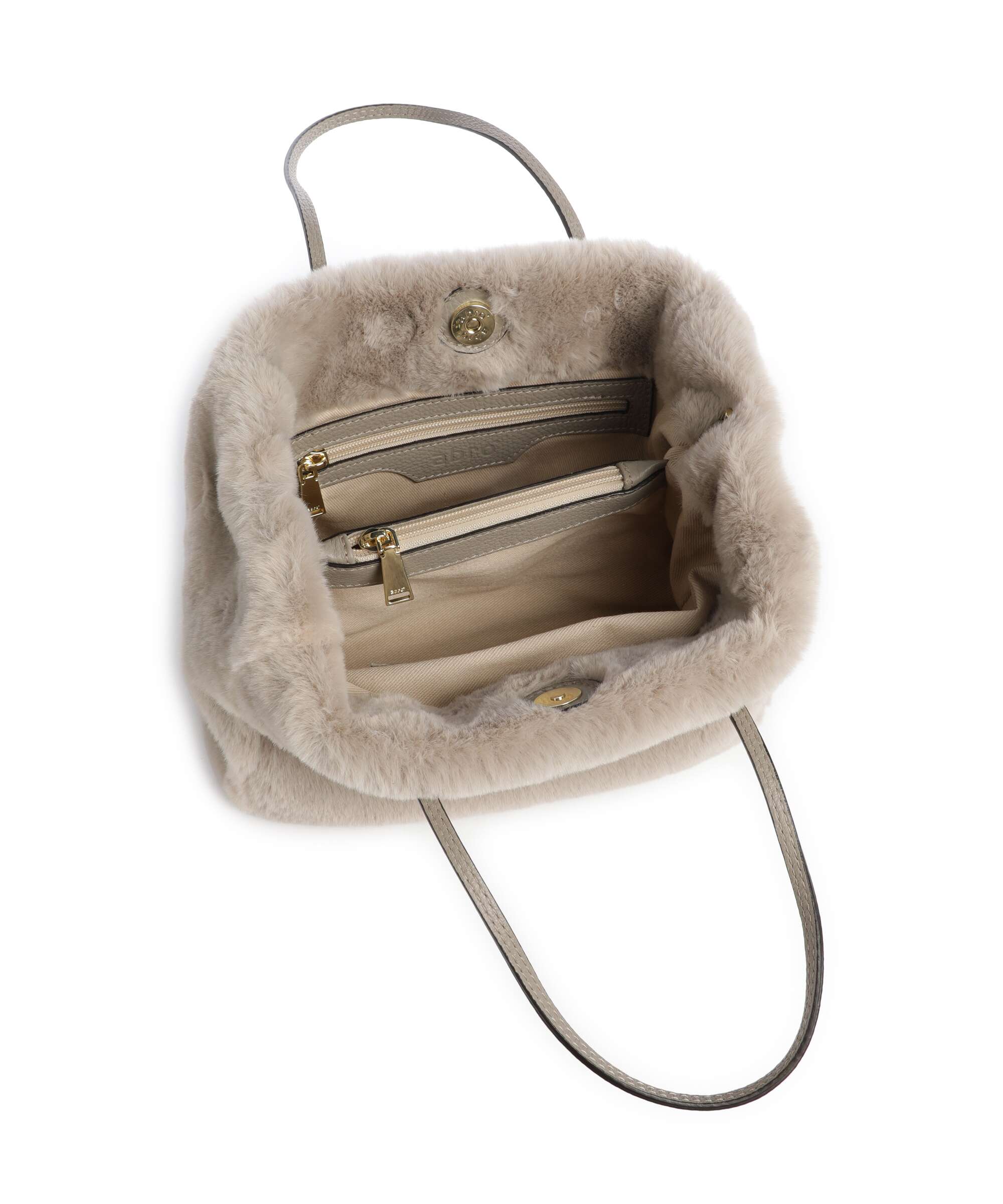 Abro Eco Fur Noelle Handbag siena