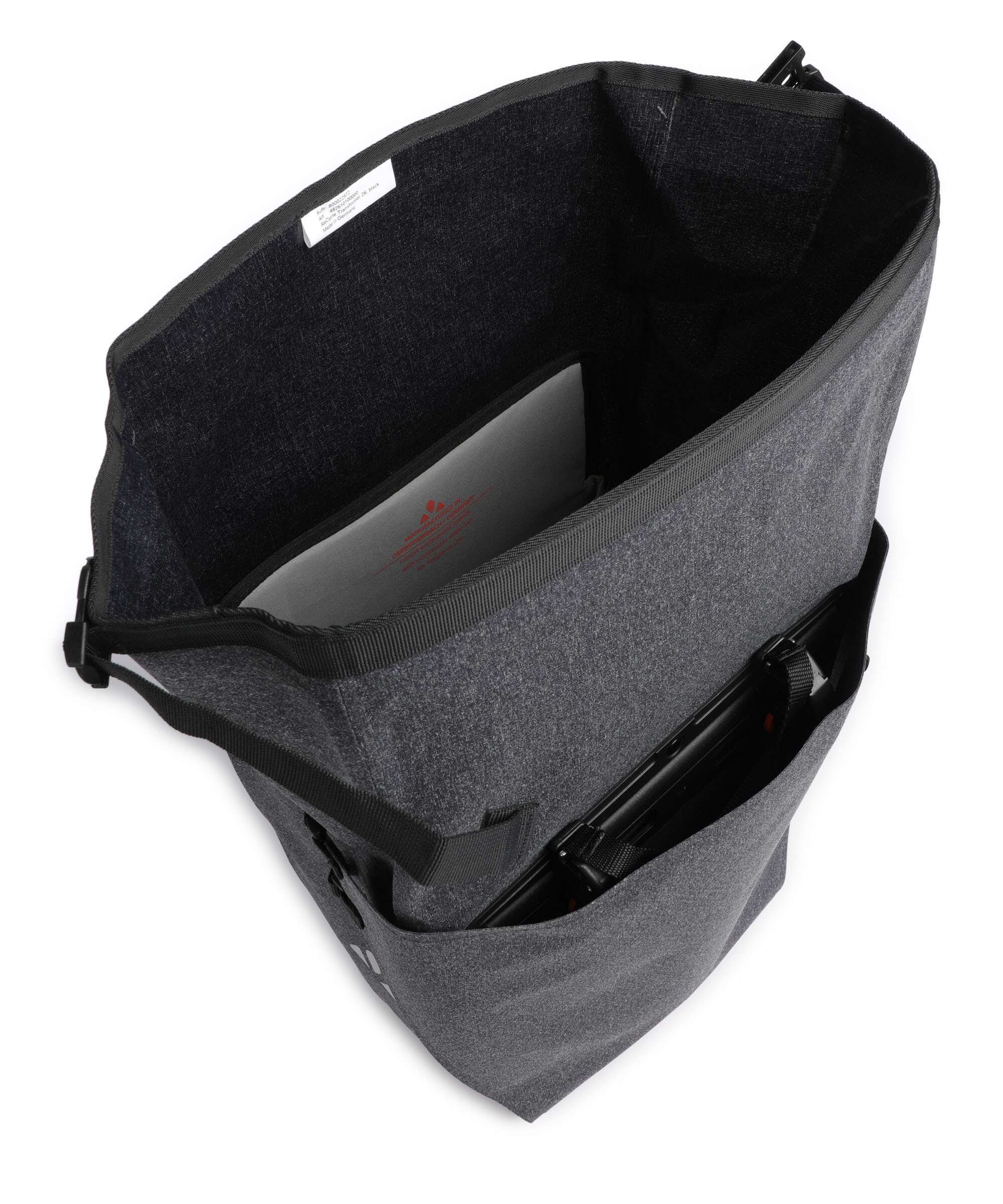 Vaude ReCycle Transformer 26 Bike pannier black