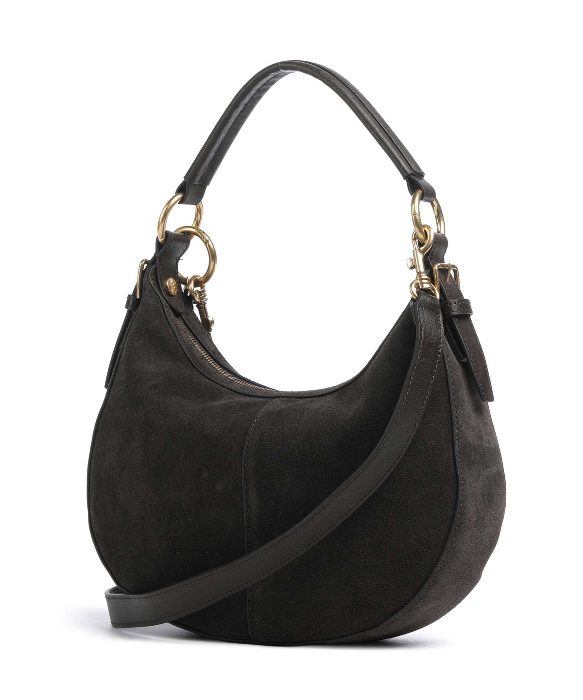 Marc O'Polo Pernille S Hobo bag burnt coffee