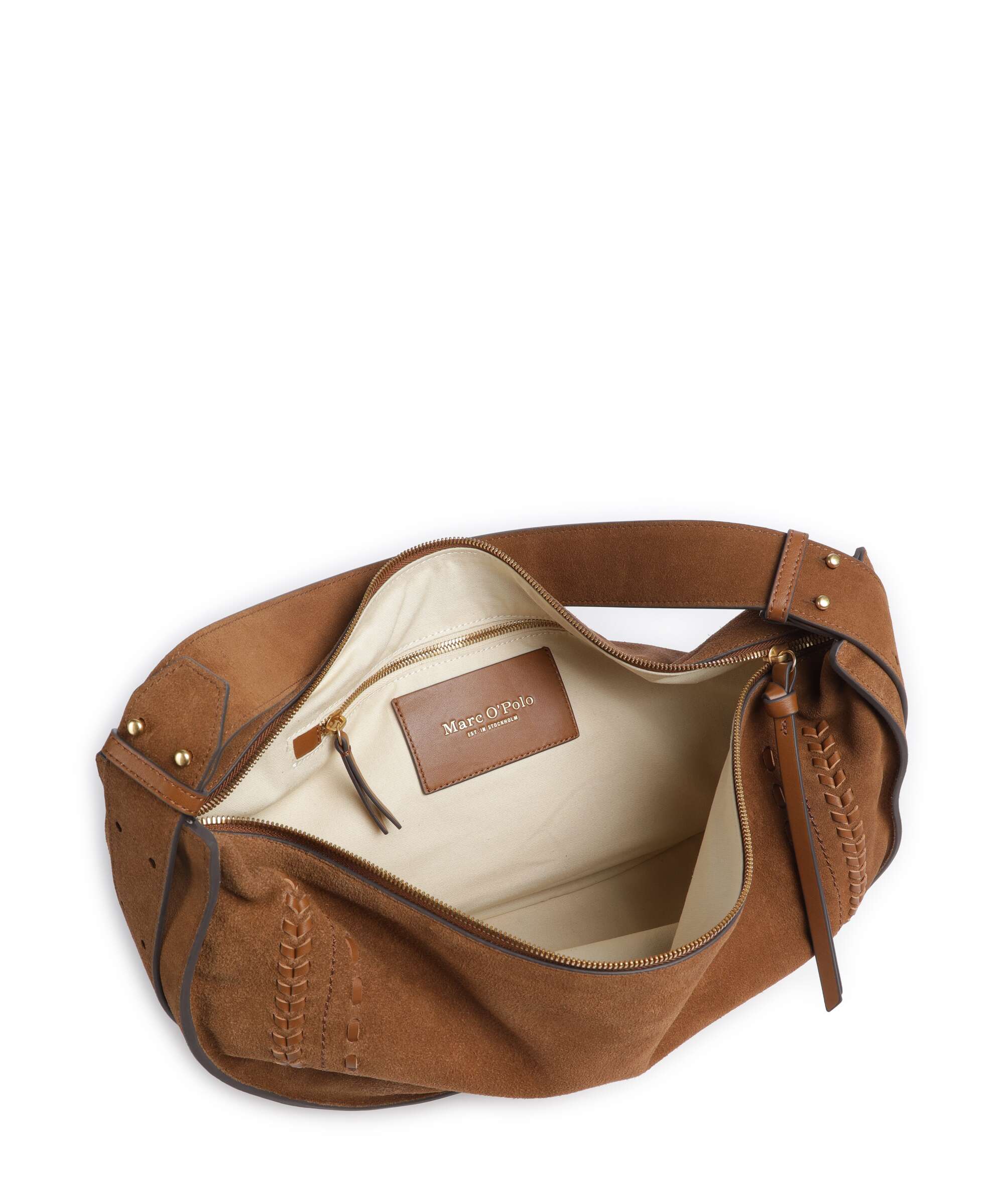 Marc O'Polo Aayda Hobo bag burnt tobacco