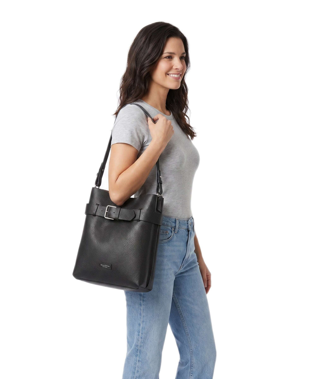 Marc O'Polo Brinja M Hobo bag dark walnut