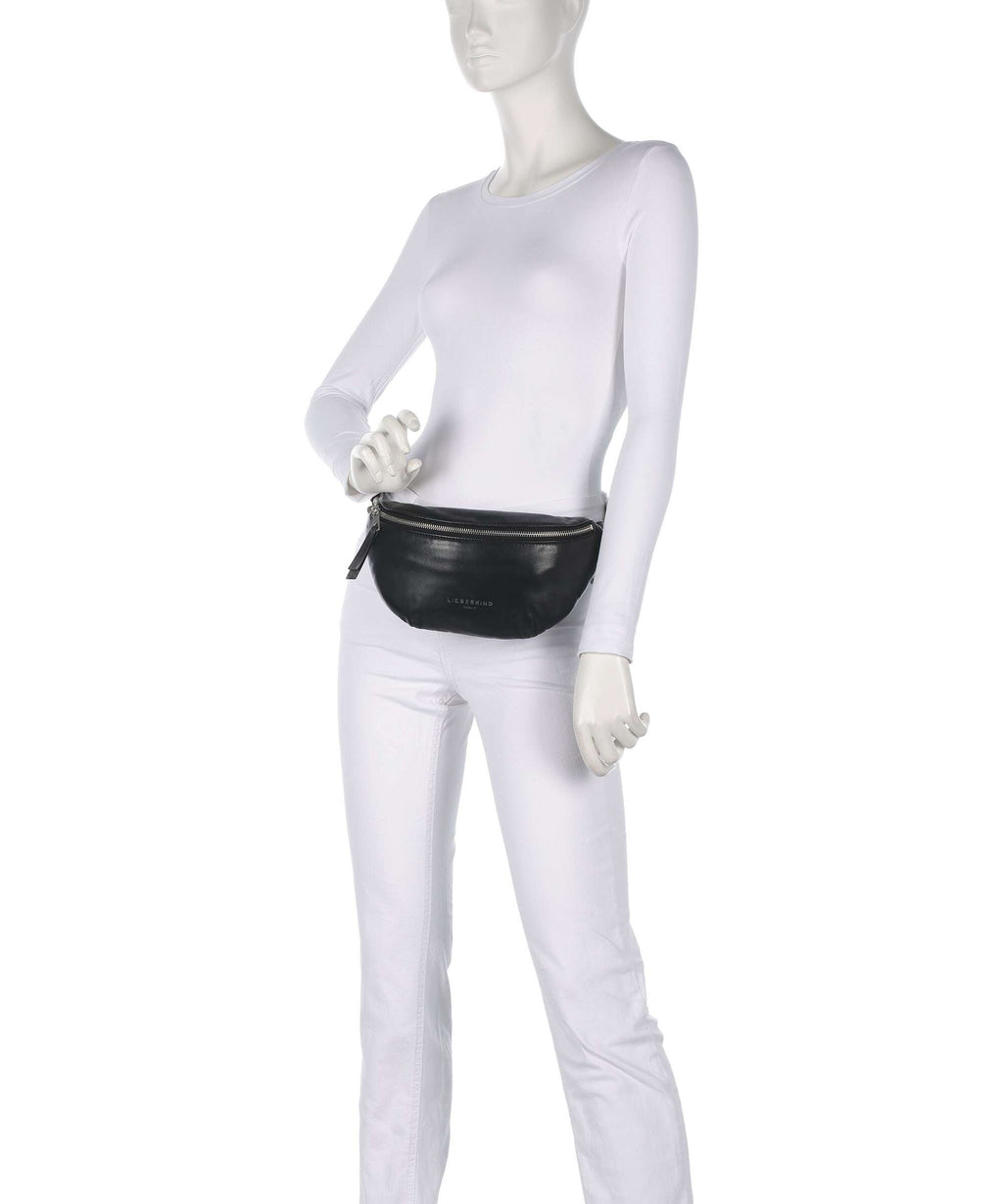 Liebeskind Tavia Sheep Natural Fanny pack black
