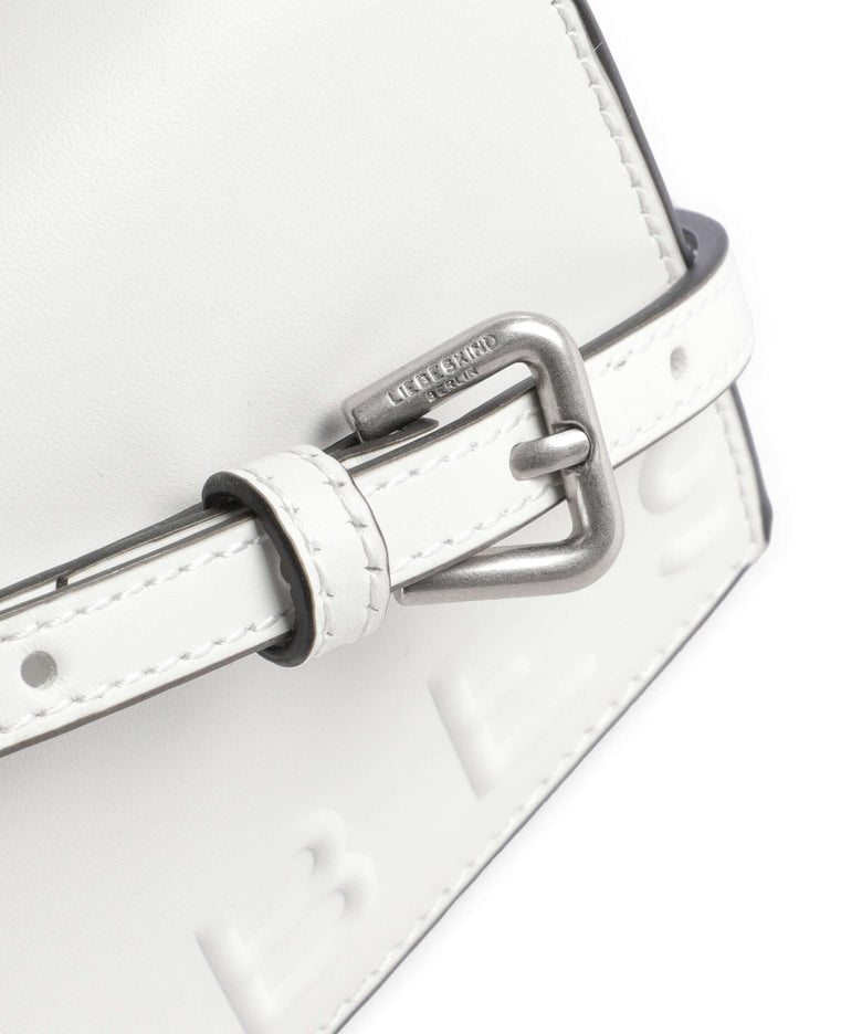 Liebeskind Paper Bag Logo Carter XS Crossbody bag offwhite