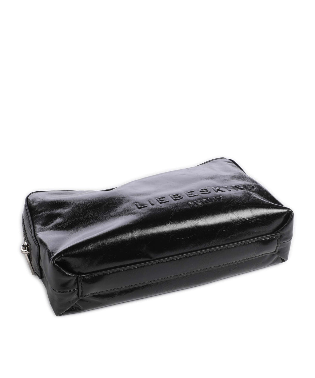 Liebeskind Elvira Paper Touch Crinkle Belt bag black