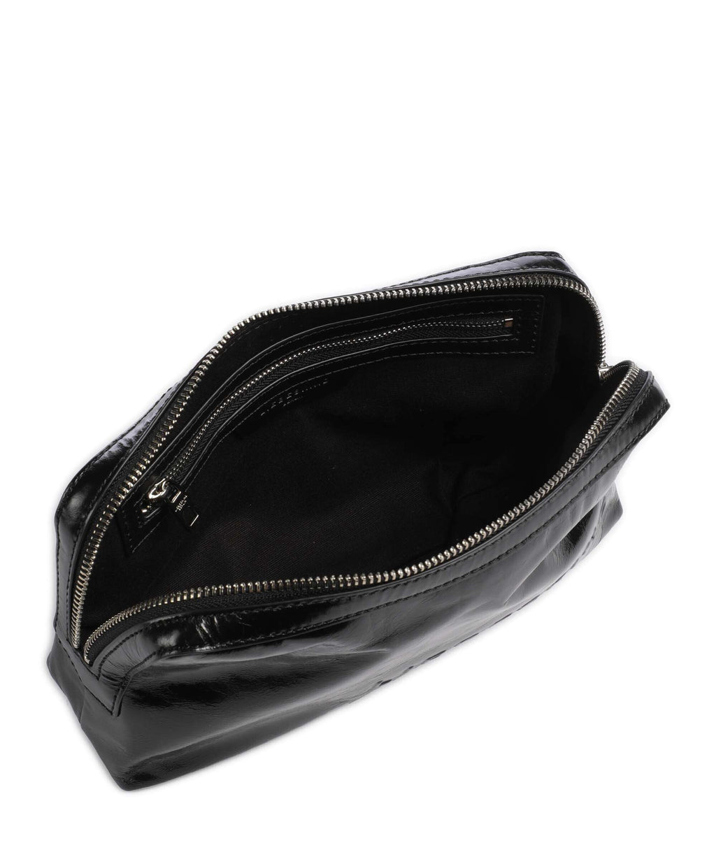 Liebeskind Elvira Paper Touch Crinkle Belt bag black