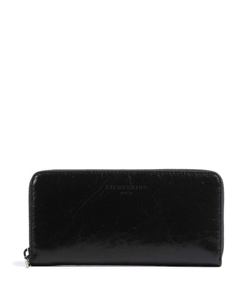 Liebeskind Paris 4 Sally Paper Touch Crinkle Portafoglio black