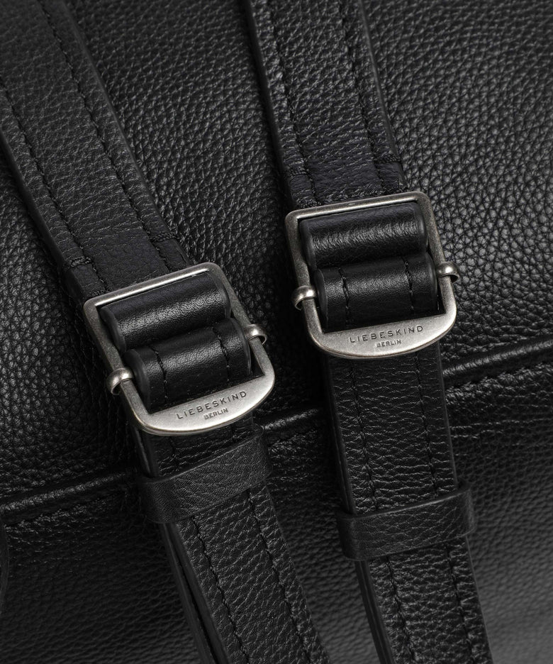 Liebeskind Hera Small Pebble L Backpack black