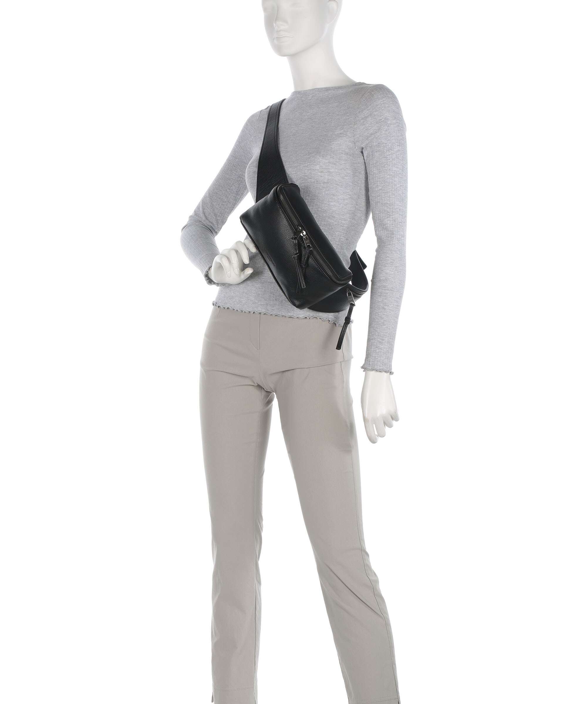 Liebeskind Hera Small Pebble S Belt bag black
