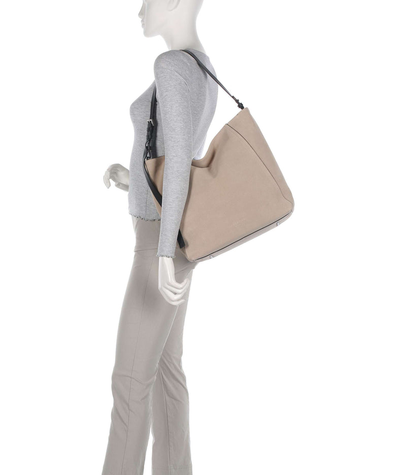 Liebeskind Chudy Suede L Hobo bag stone