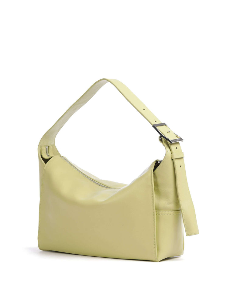 Liebeskind Lou Calf Optic M Hobo bag light mimosa