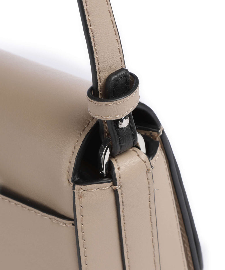 Liebeskind Ezra Calf Optic M Crossbody bag stone