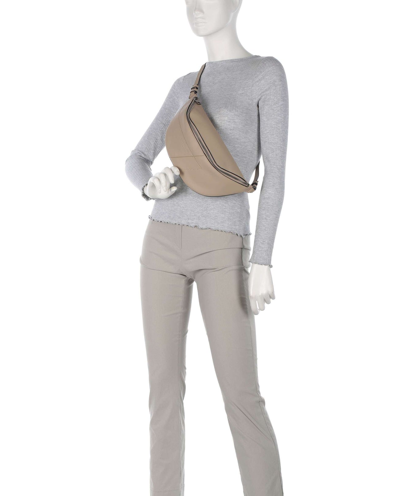 Liebeskind Edda Calf Optic M Fanny pack stone