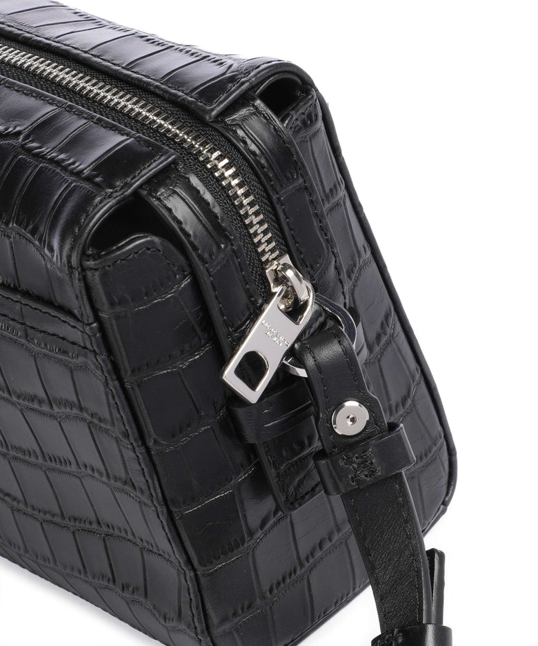 Liebeskind Lou 2 New Croco S Crossbody bag black