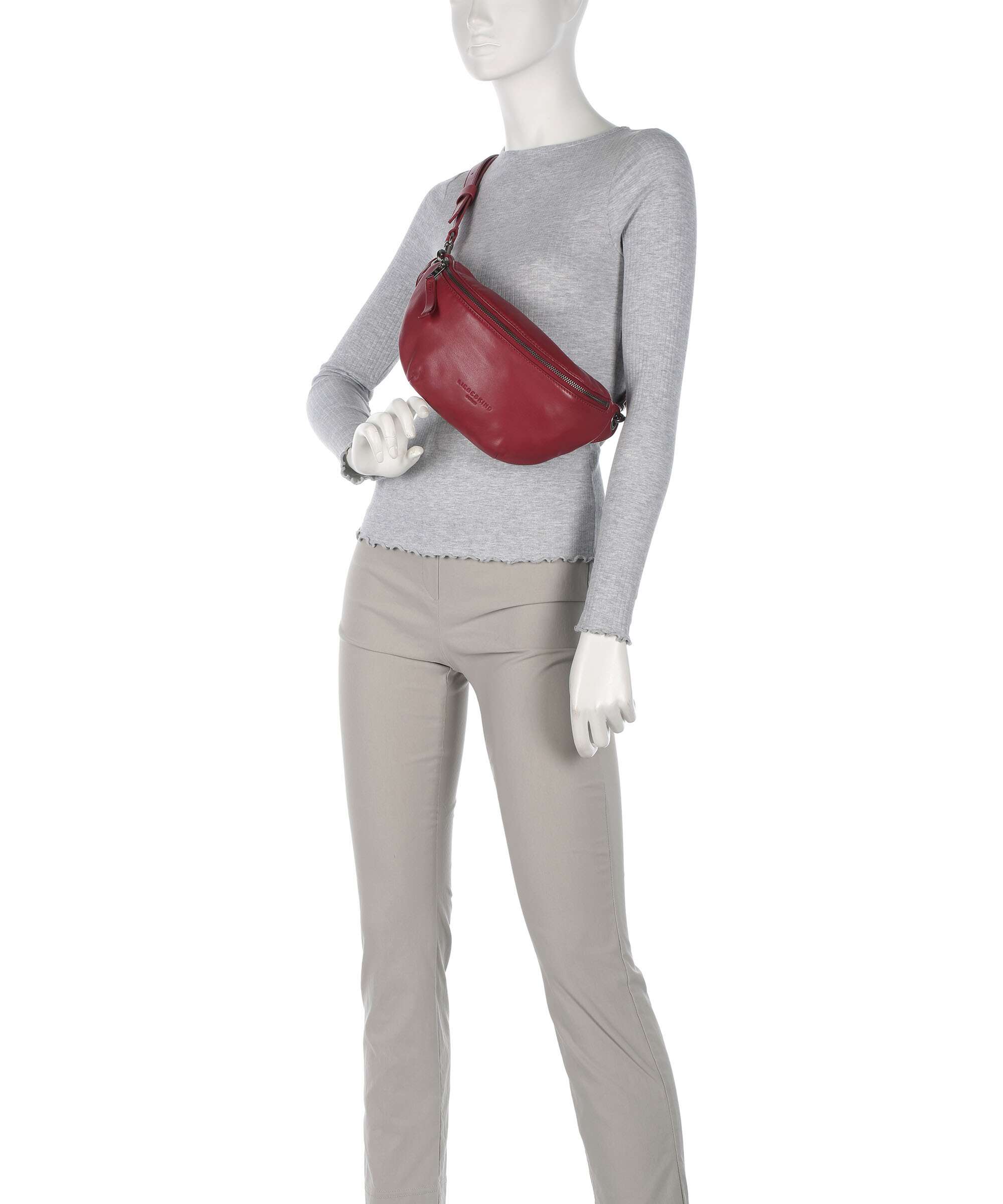 Liebeskind Tavia Sheep Natural Belt bag berry