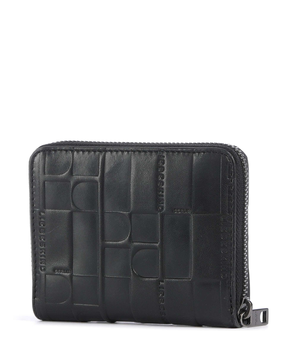 Liebeskind Conny Monogram Sheep Natural Wallet black