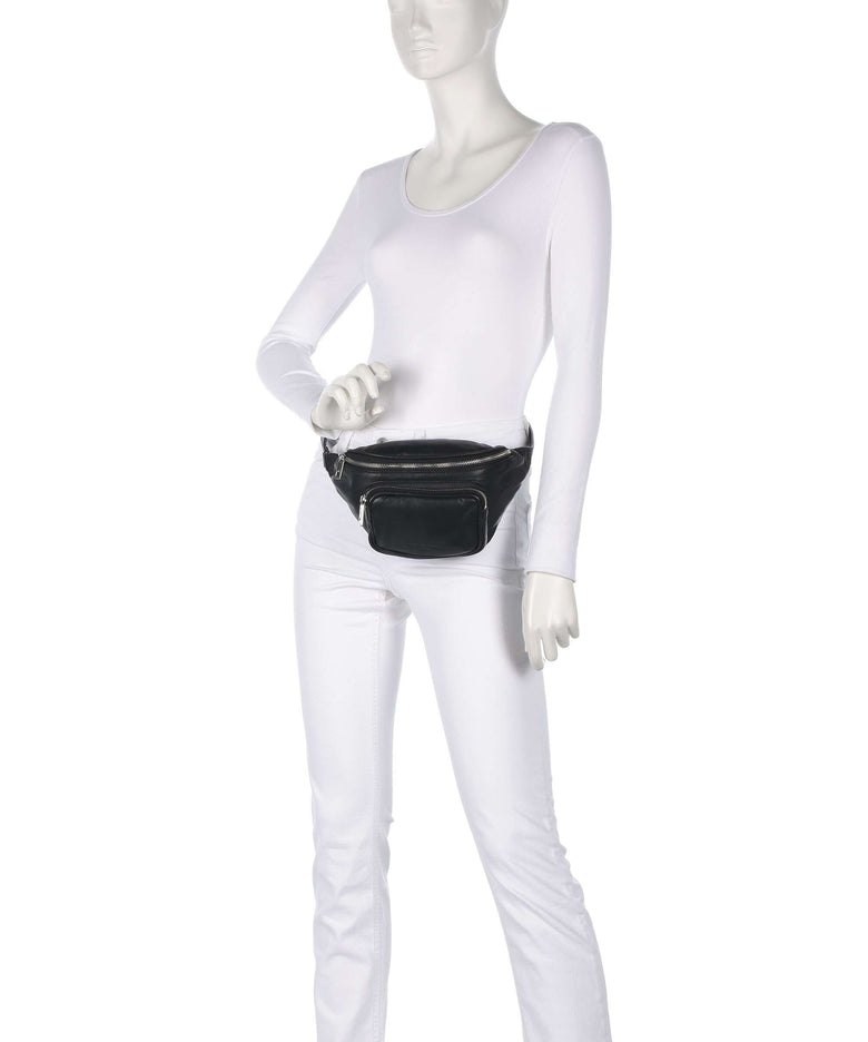 Liebeskind Lila Sheep Natural M Fanny pack black