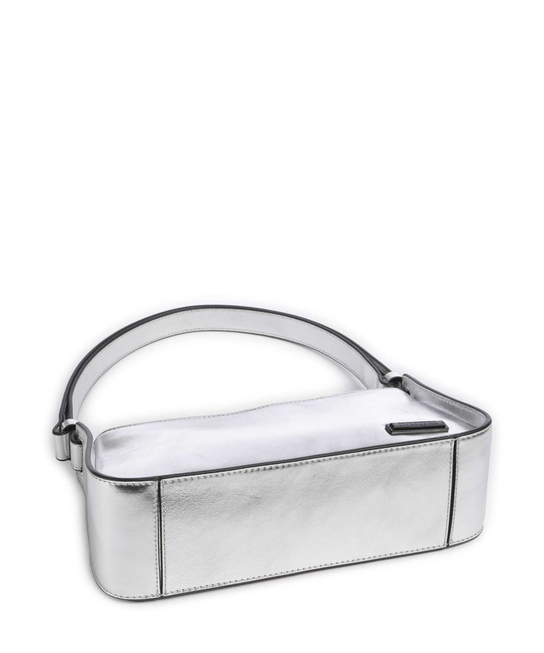 Liebeskind Franzis Lack Distressed S Shoulder bag silver