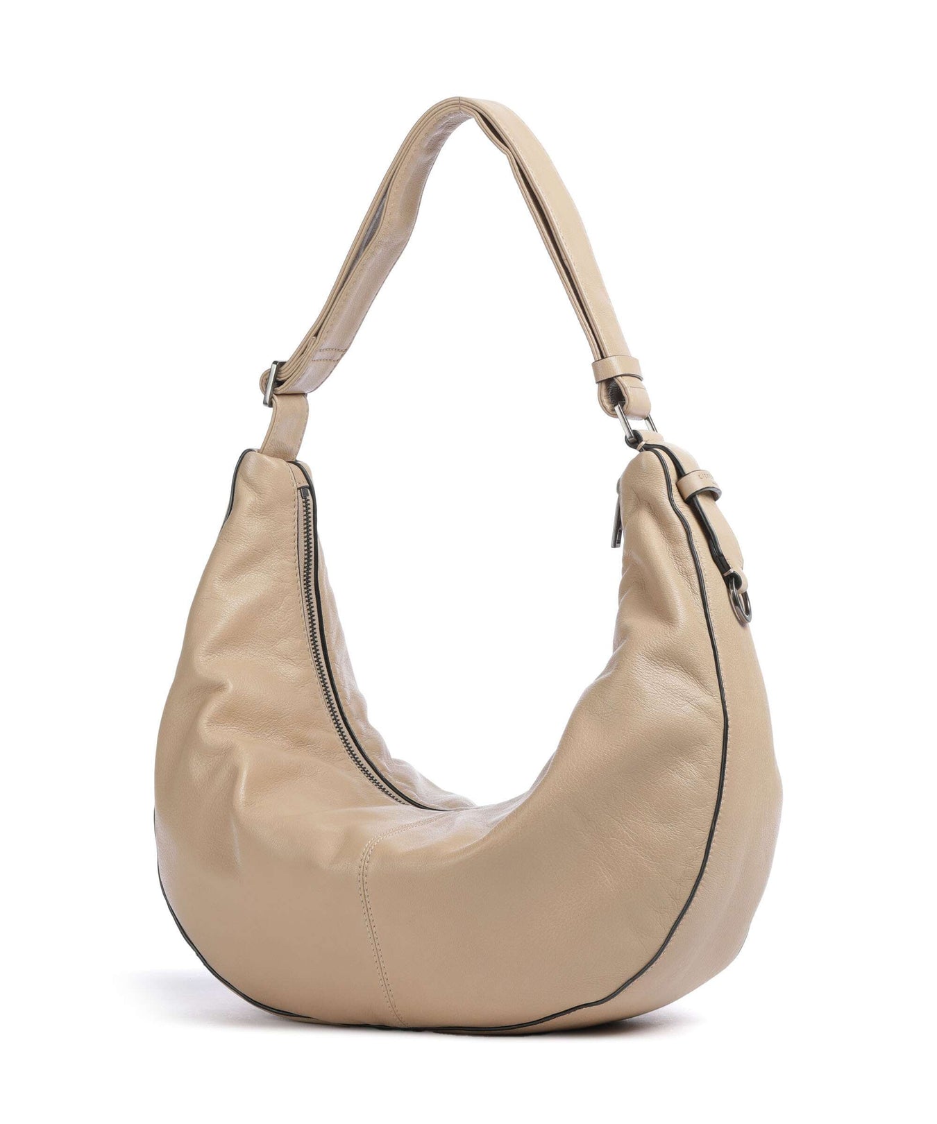 Liebeskind Moon Sheep Natural M Hobo bag sand castle