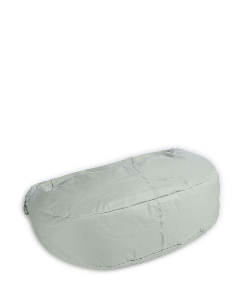 Liebeskind Moon Nylon L Hobo bag sage