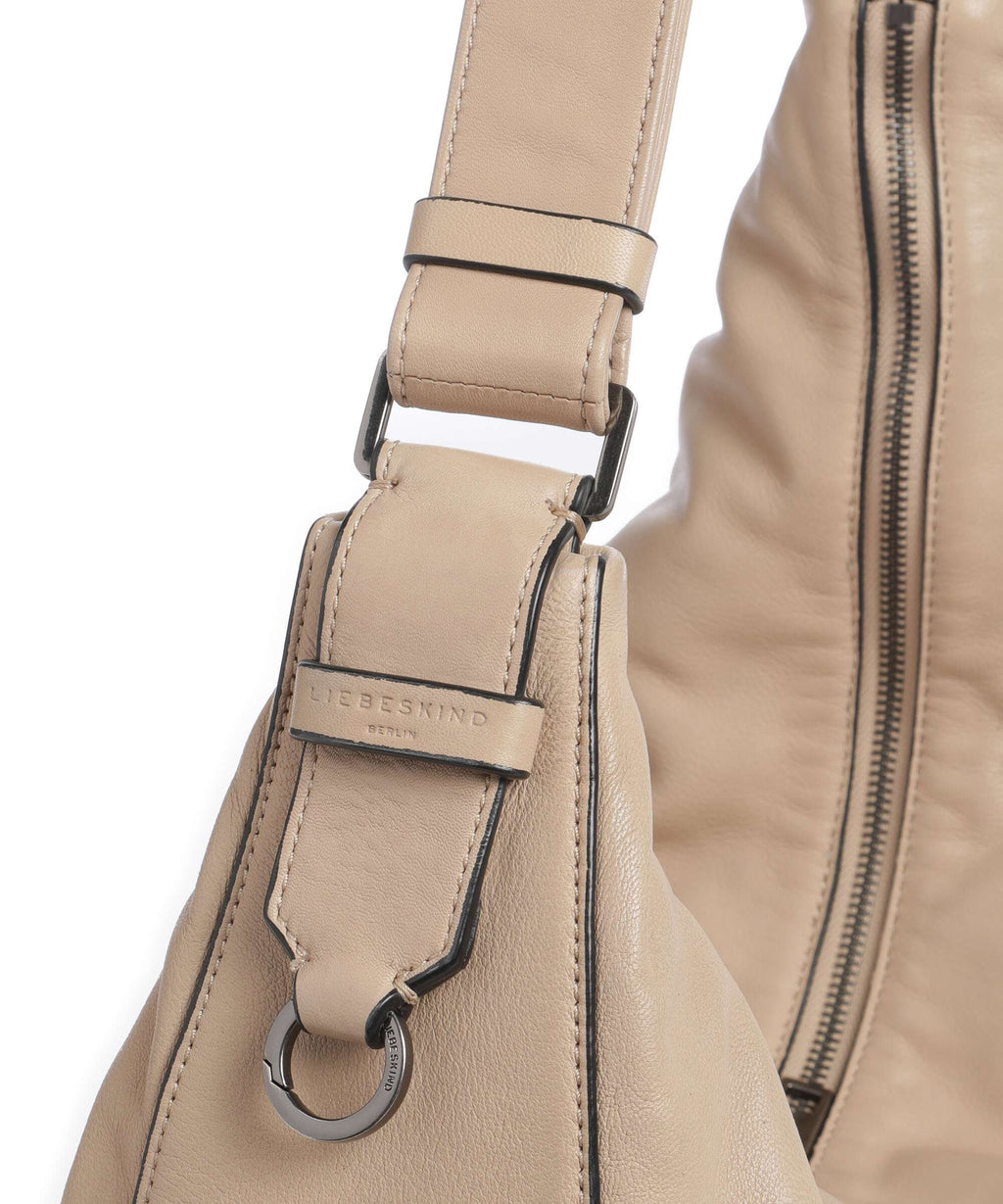 Liebeskind Moon Sheep Natural L Hobo bag sand castle