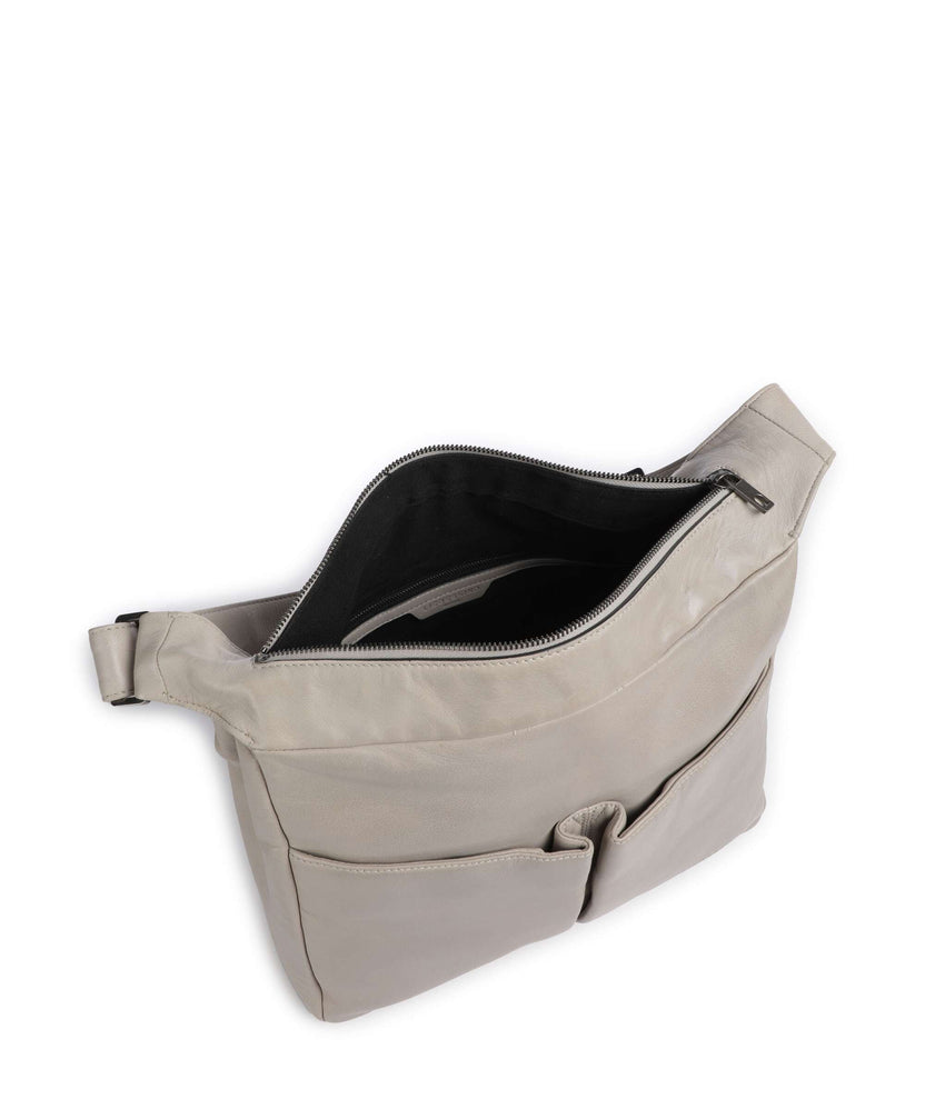 Liebeskind Hera Sheep Natuarl M Hobo bag steel