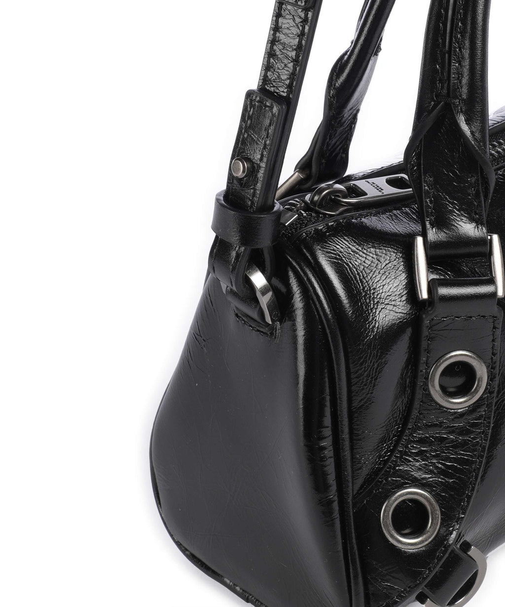Liebeskind Nika Lack Distressed S Handbag black