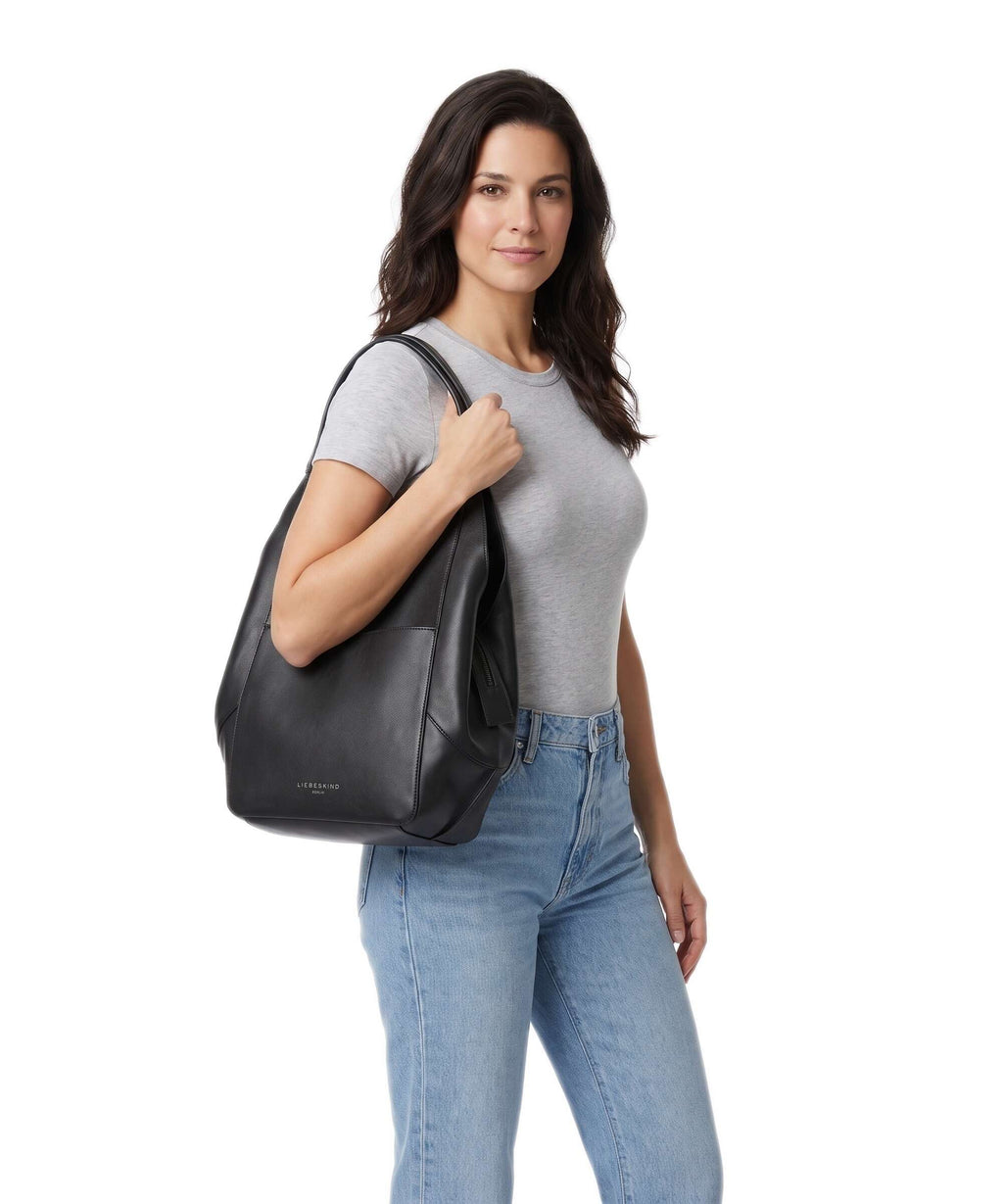 Liebeskind Lilly Soft Nappa Hobo bag black