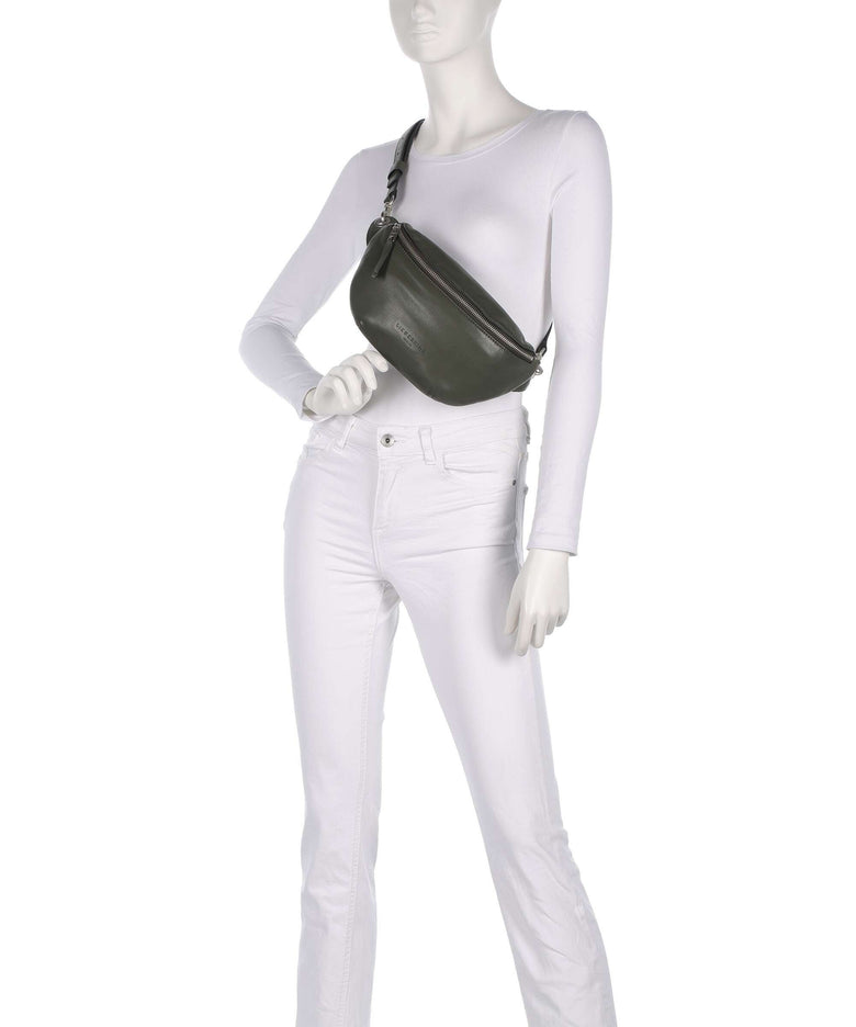 Liebeskind Tavia Sheep Natural Fanny pack cypress green