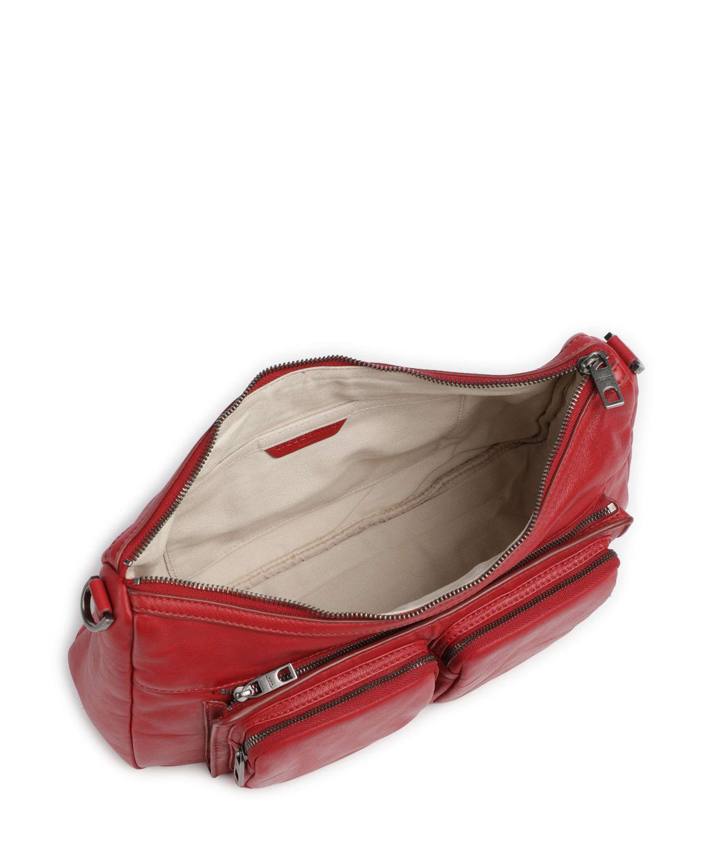 Liebeskind Maia Sheep Natural M Shoulder bag true red