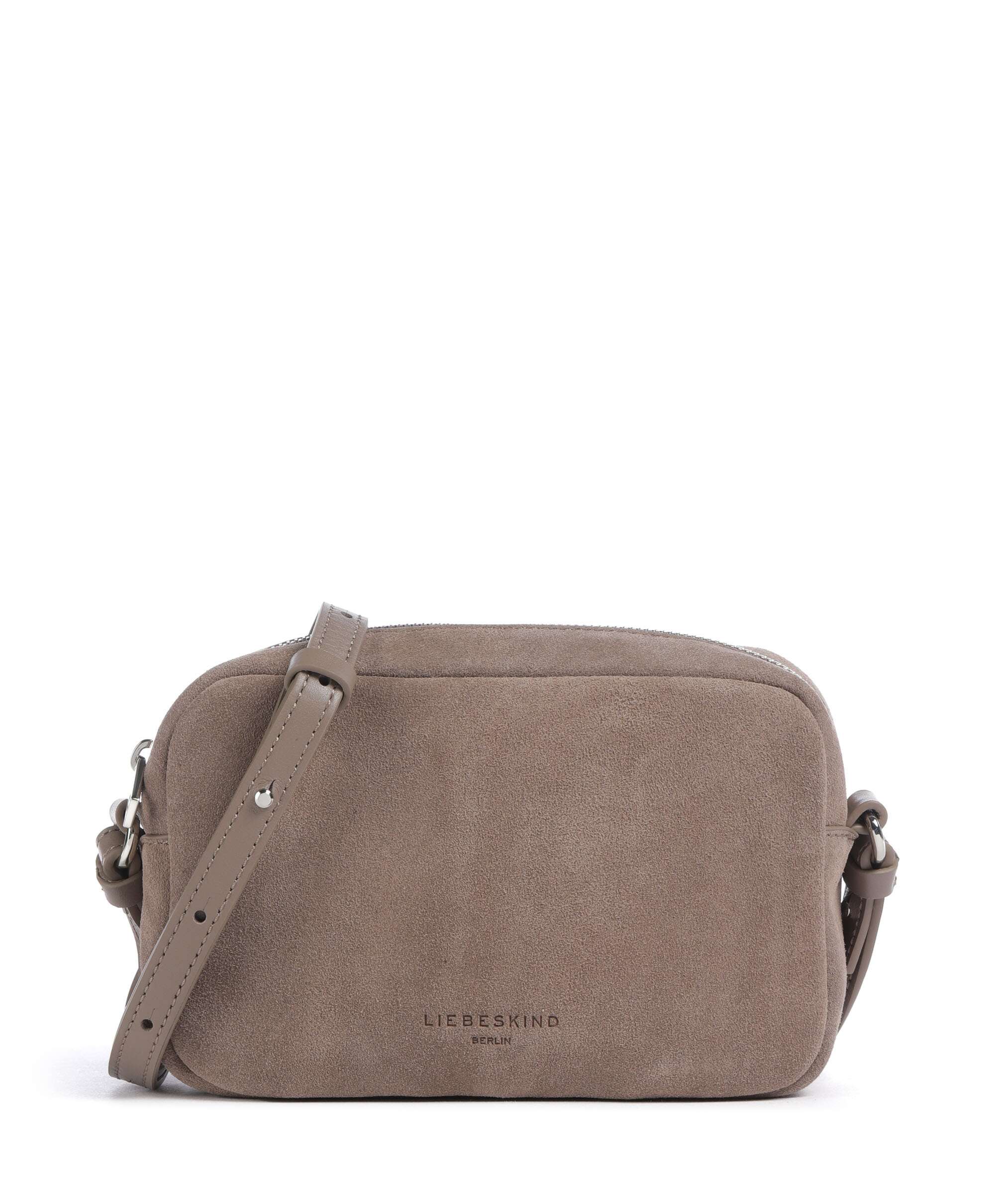 Liebeskind Farrah Suede S Crossbody bag neutral gray