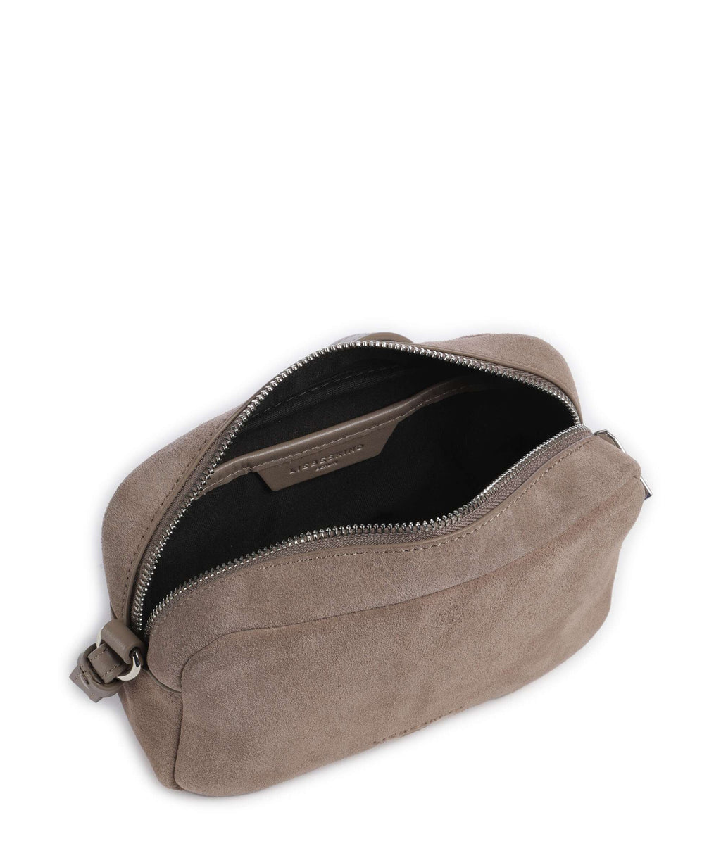 Liebeskind Farrah Suede S Crossbody bag neutral gray