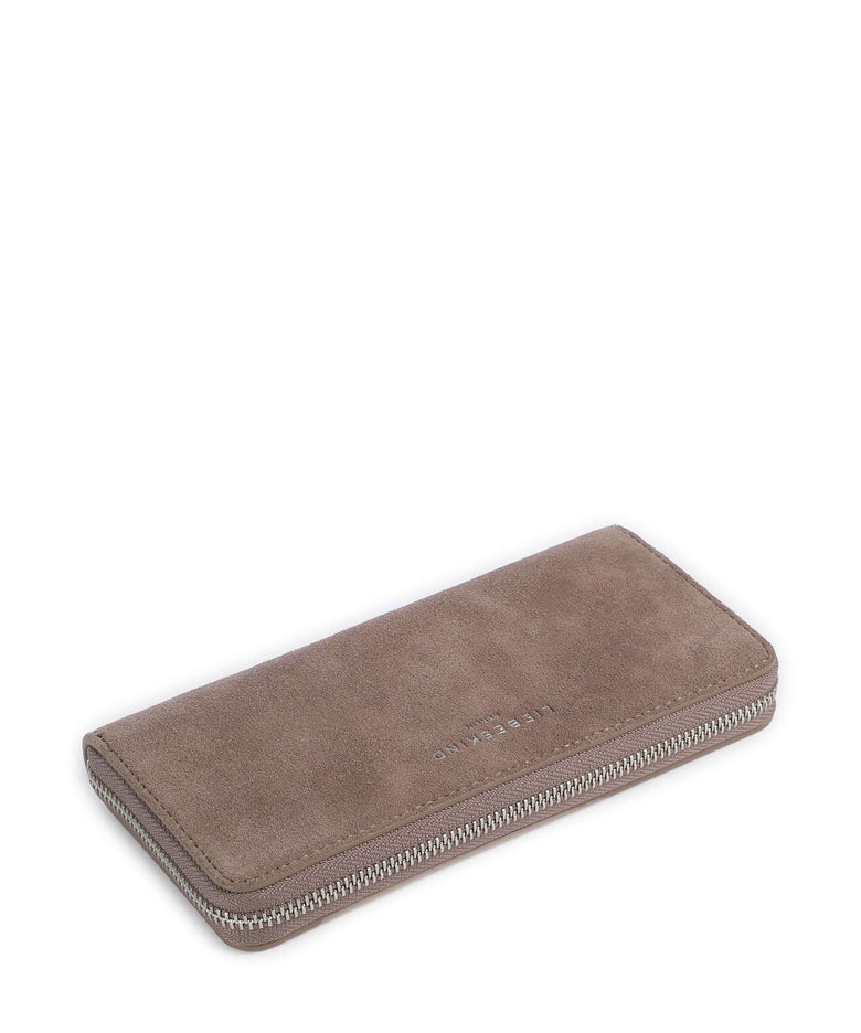 Liebeskind Gigi Suede L Wallet neutral gray