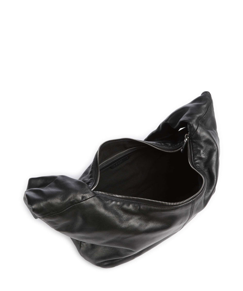 Liebeskind Bo Sheep Natural M Hobo bag black