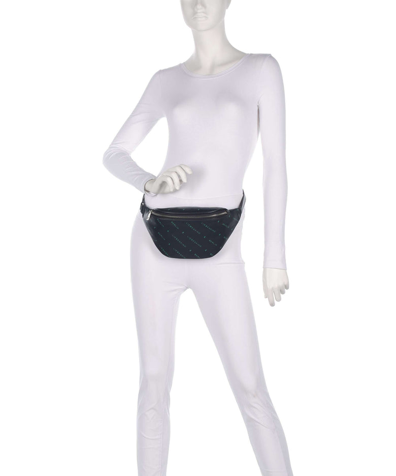 Liebeskind Monogram Soft Nappa M Fanny pack dress blues
