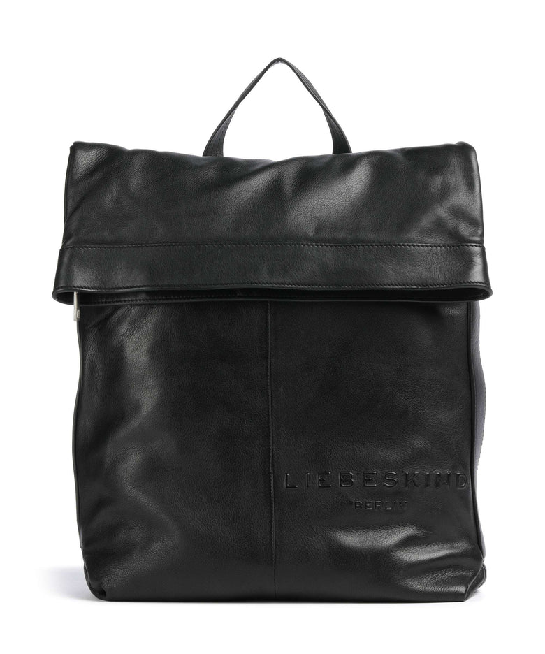 Liebeskind Elvira Sheep Natural L Rolltop backpack black