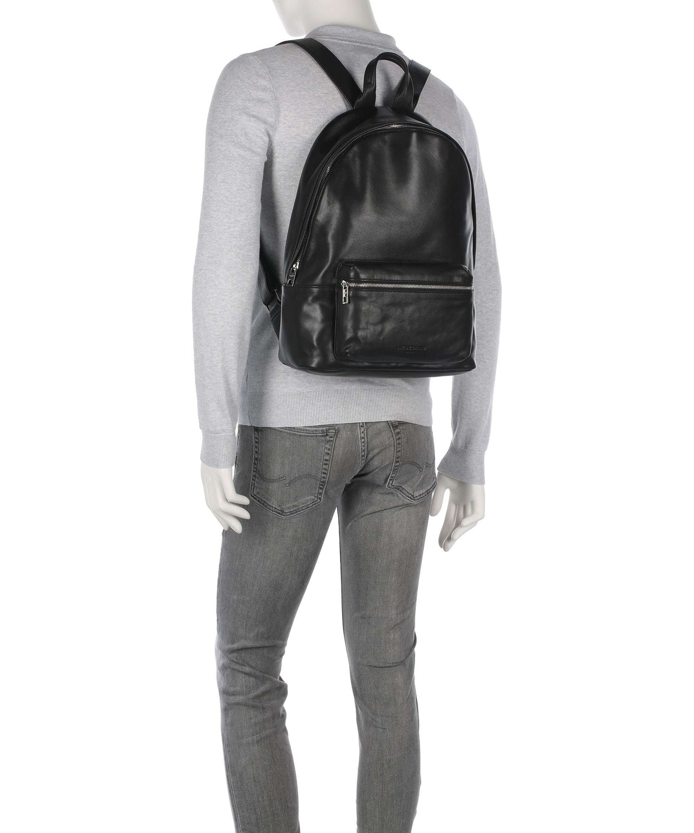 Liebeskind Jil Goat Leather L Backpack black