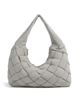 Liebeskind Bo Weaved Nylon L Borsa hobo neutral grey