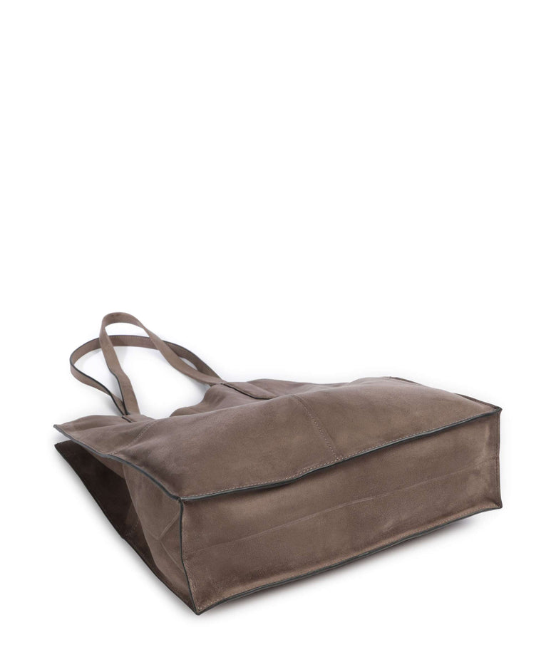 Liebeskind Amy Vegan Suede L Tote bag neutral grey