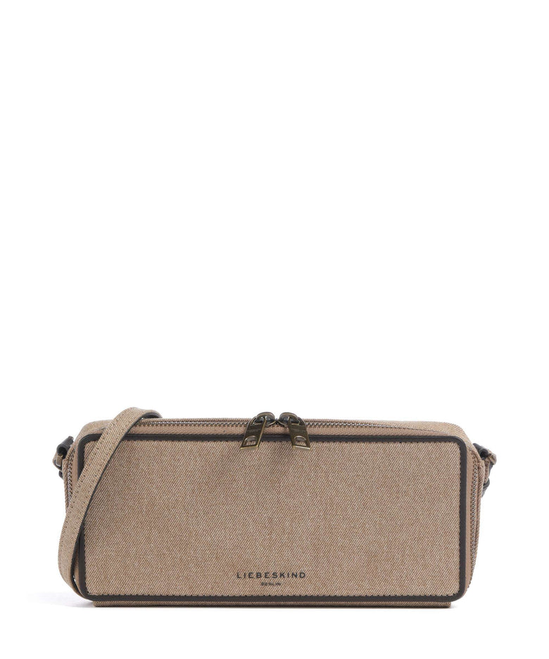 Liebeskind Juno Denim XS Crossbody bag beige