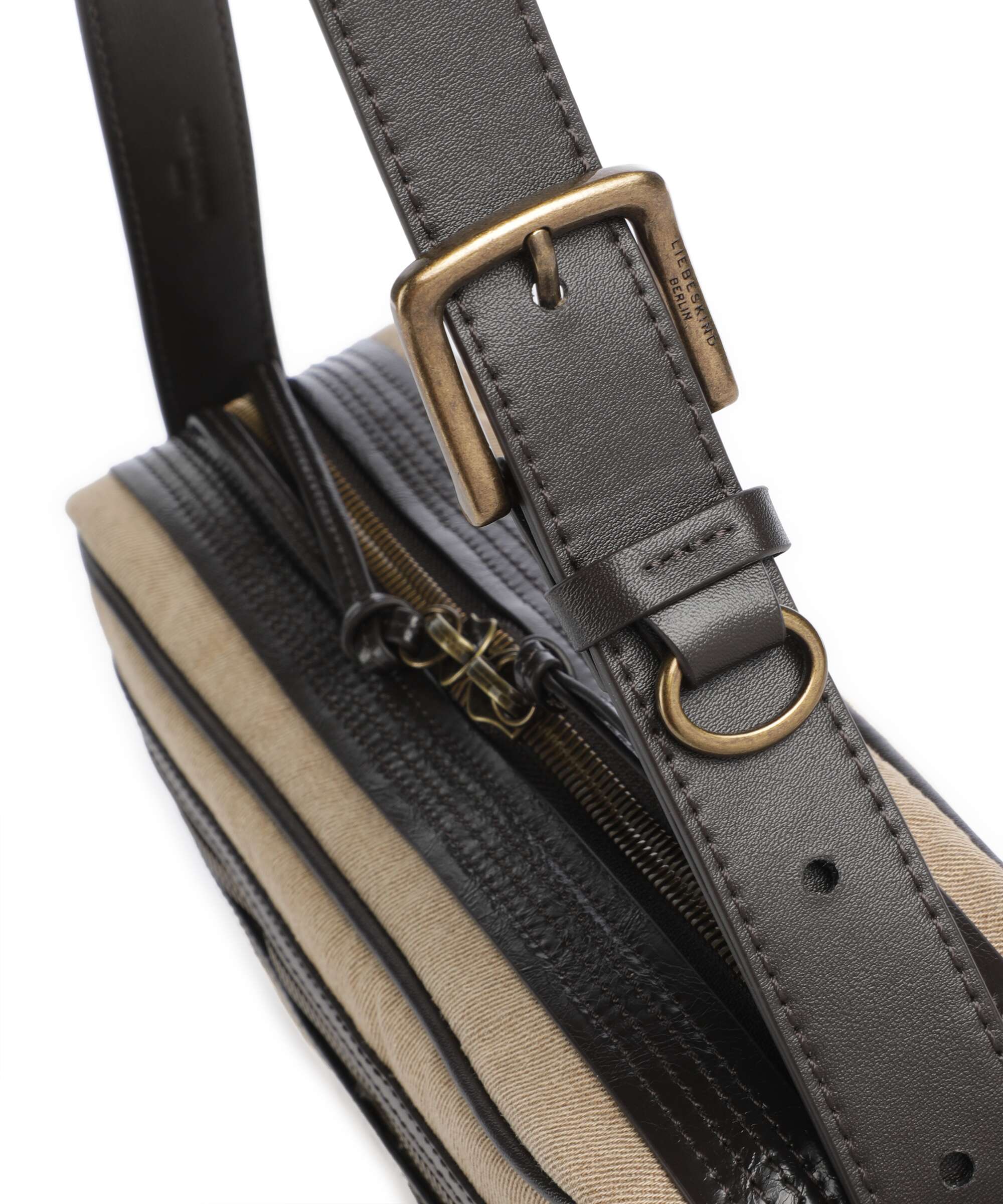 Liebeskind Juno Denim S Shoulder bag beige