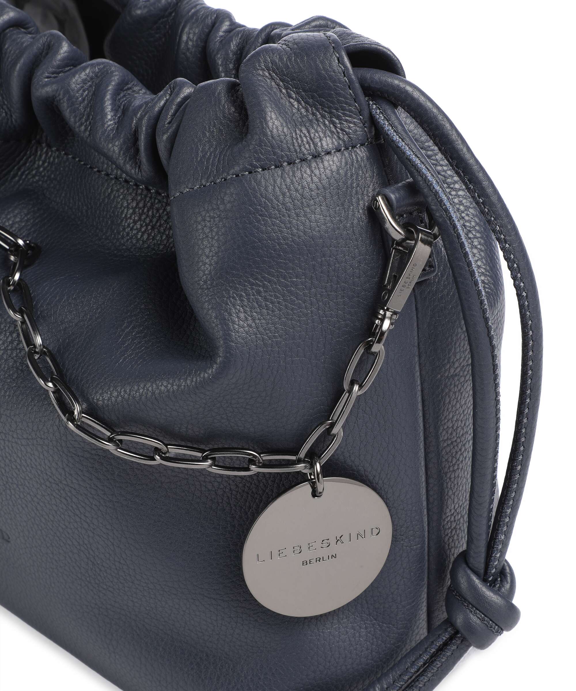 Liebeskind Lya II Small Pebble S Bucket bag peacoat