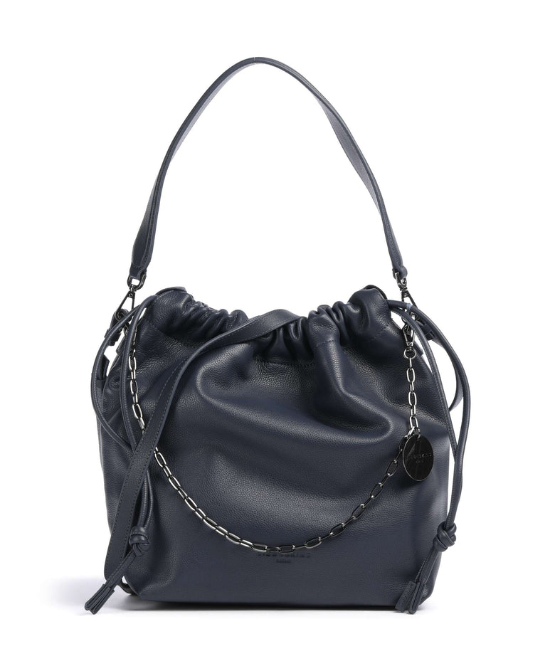 Liebeskind Lya II Small Pebble M Bucket bag peacoat