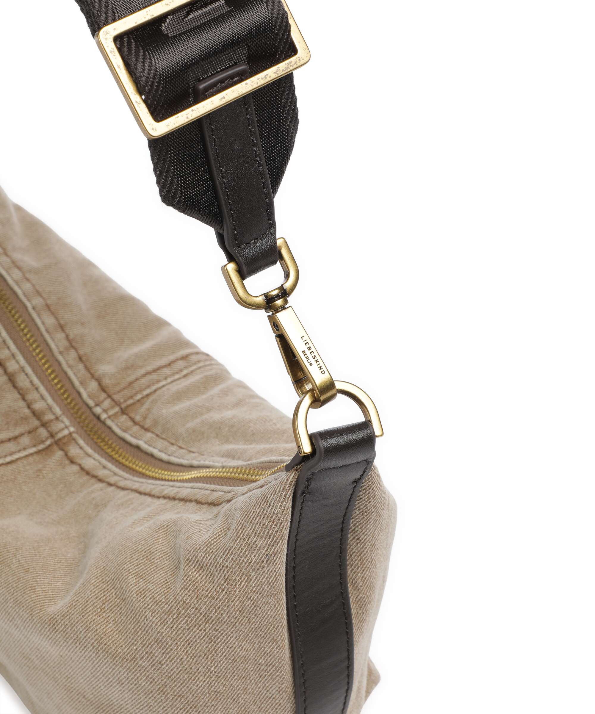 Liebeskind Paris Denim S Hobo bag beige
