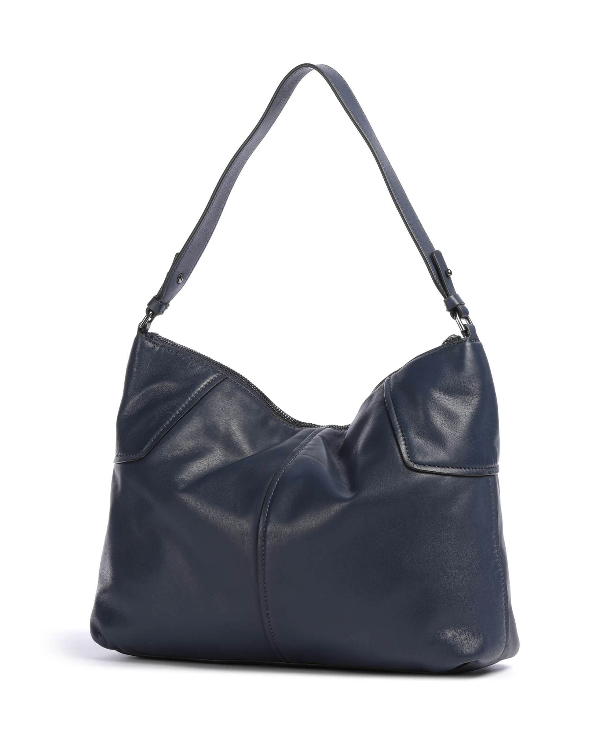 Liebeskind Mila Sheep Natural M Hobo bag peacoat