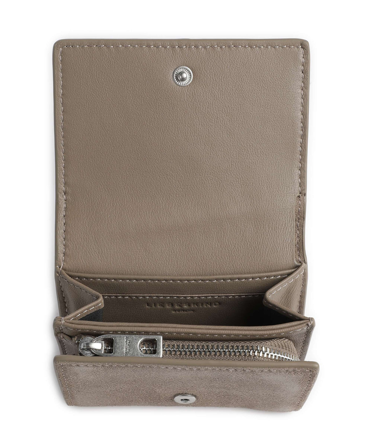 Liebeskind Cora Lui Hydro Suede S Wallet neutral grey