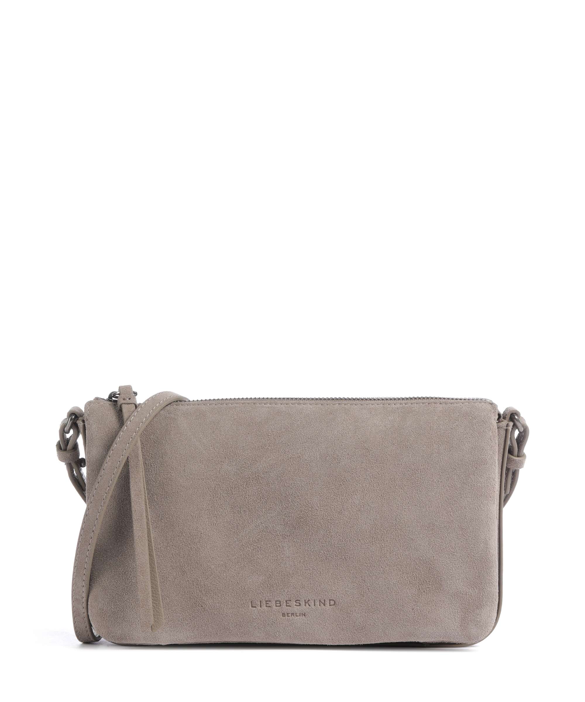 Liebeskind Nina Hydro Suede S Crossbody bag neutral grey