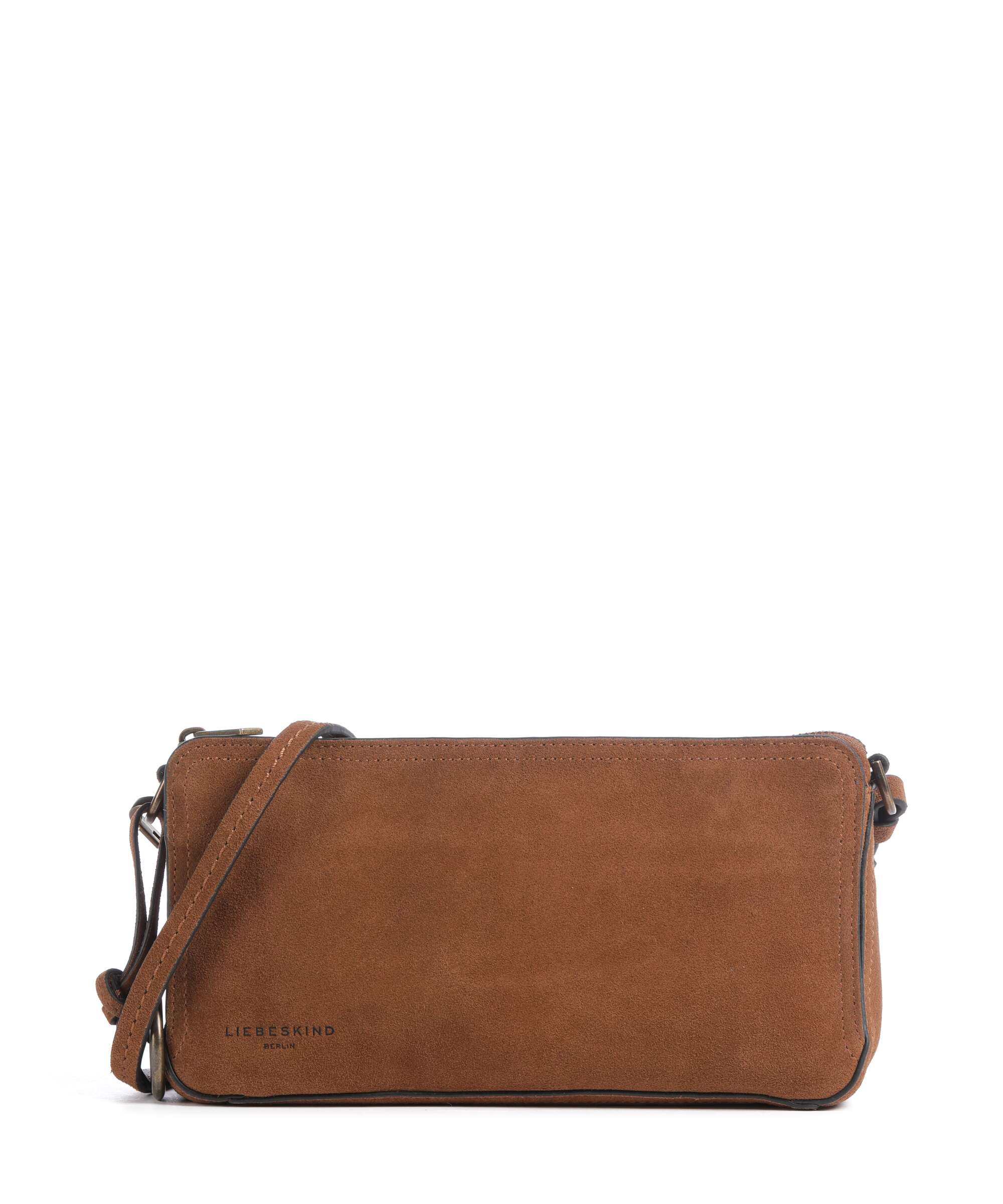 Liebeskind Clarice II Hydro Suede M Crossbody bag brown