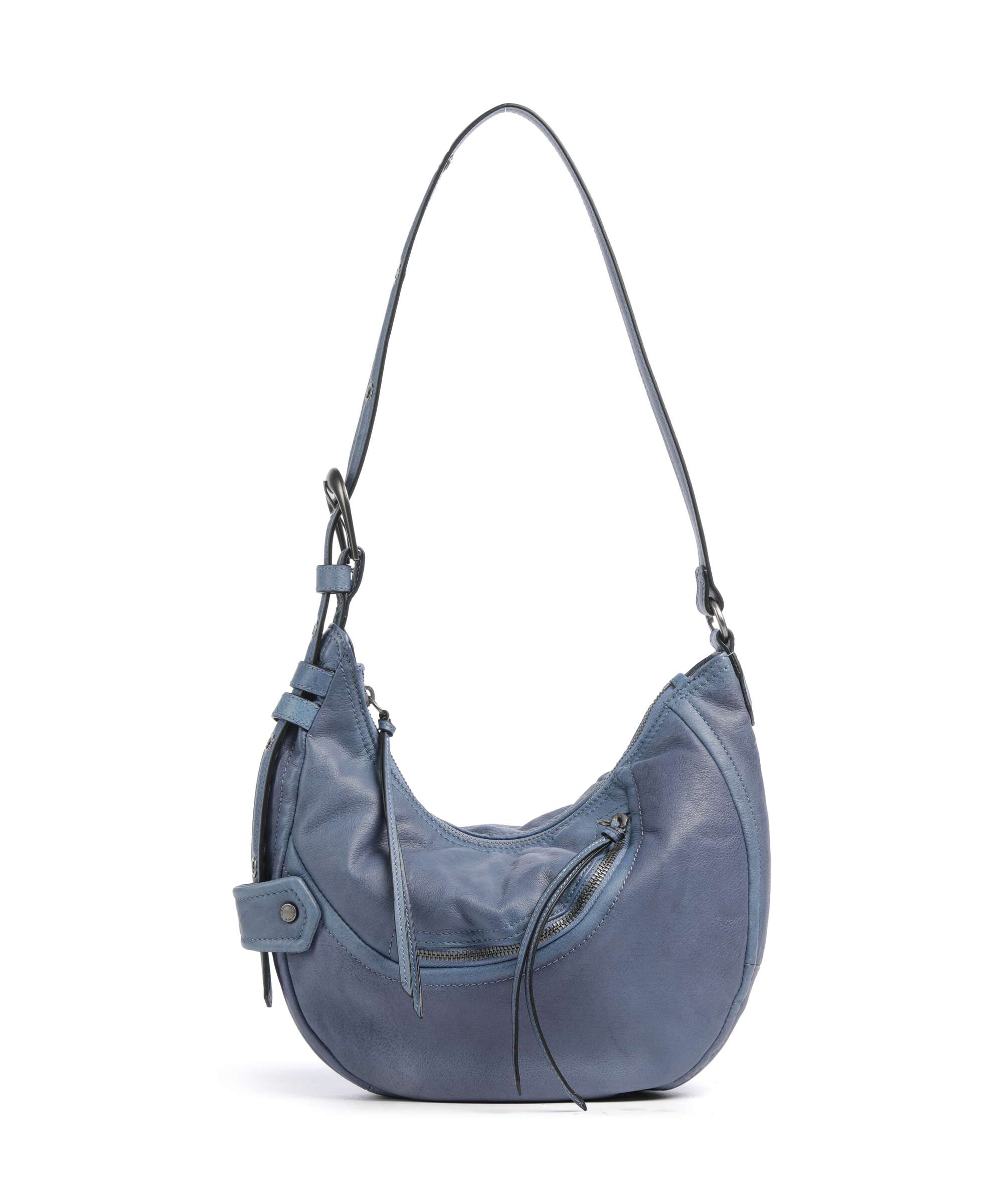 Liebeskind Luna II 3D S Hobo bag flower blue