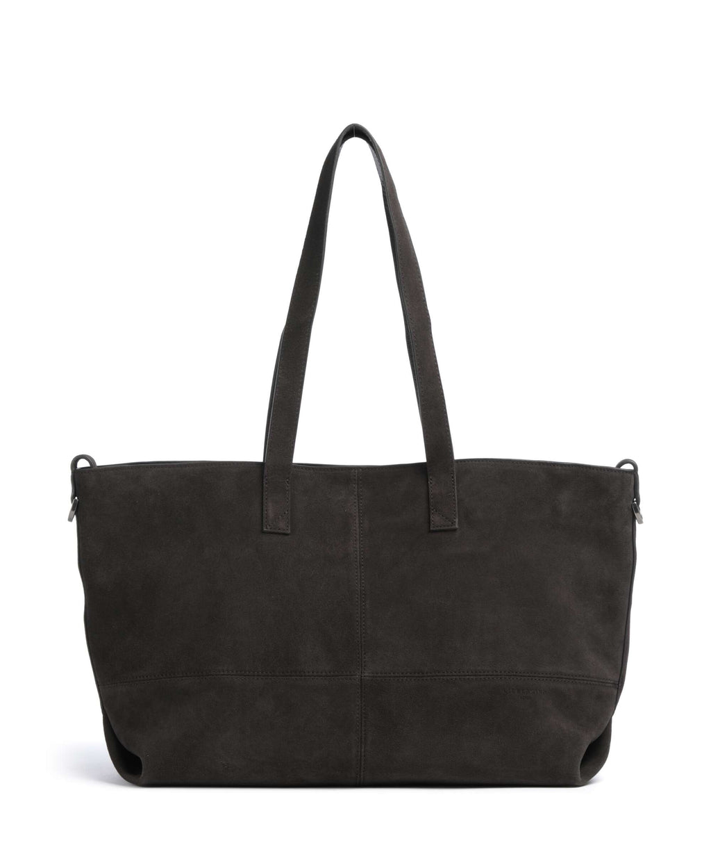 Liebeskind Ariel Hydro Suede Tote bag deep soil