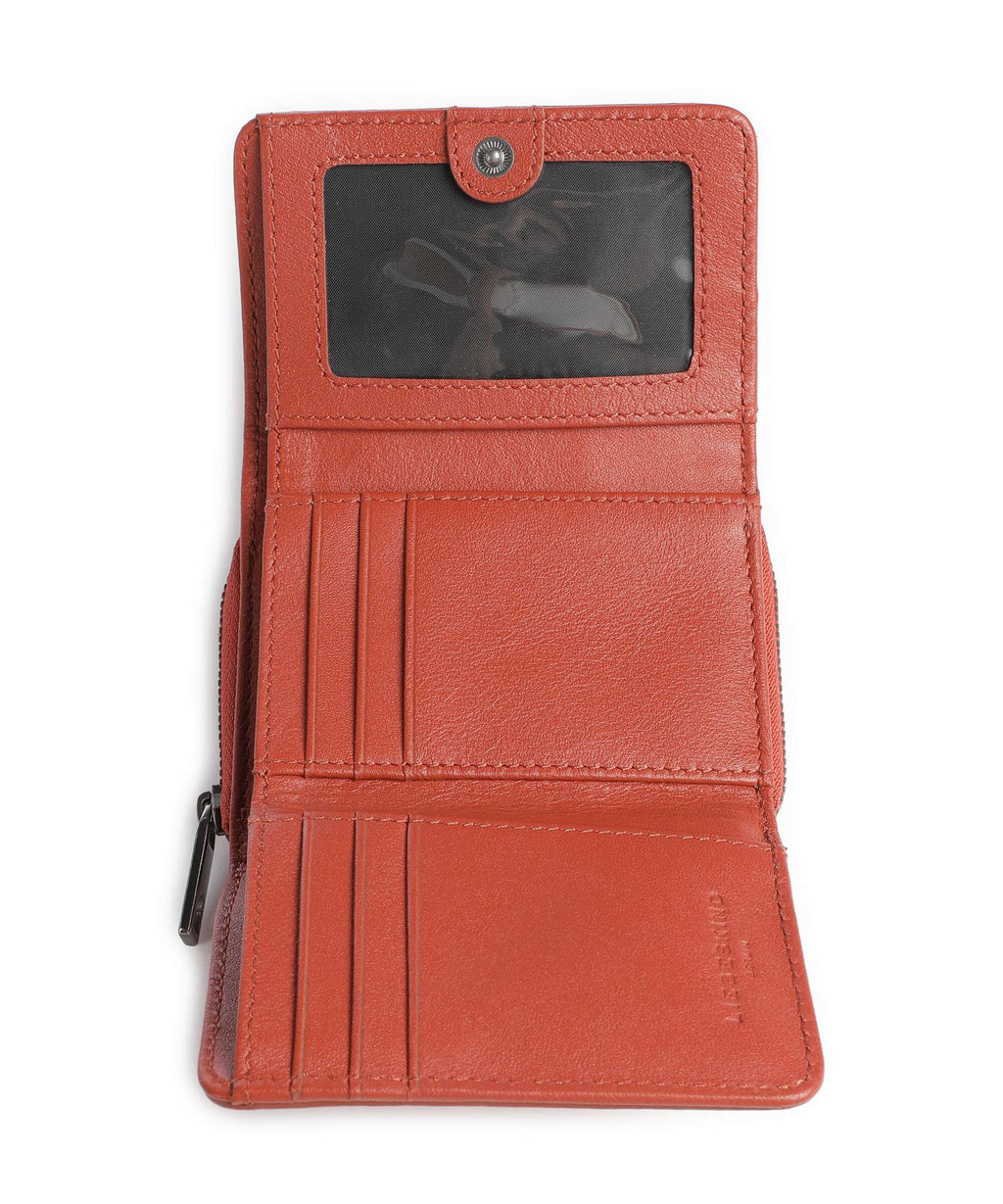 Liebeskind Pablita Small Pebble M Wallet red rock